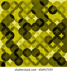Vector circle modern geometrical abstract background.