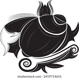 ornamento de círculo vectorial sobre fondo blanco, tatuaje, batik n tallado 