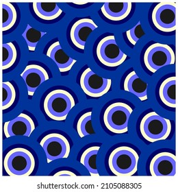 Vector Circle Pattern Color is Navy and Purple for Commercial Use
