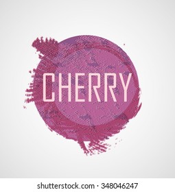 Vector Circle Shape with inscription . Stamps . Round Brush Stroke . Icon, Logo, Banner Design .