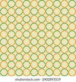 Vector circle shape pattern design