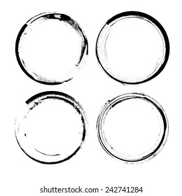 Vector Circle Shapes Collection . 