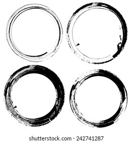 Vector Circle Shapes Collection . 