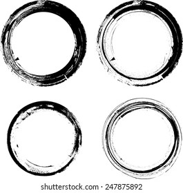 Vector Circle Shapes Collection . 