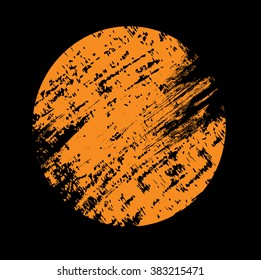 Vector circle sign for logo design template, concept design element