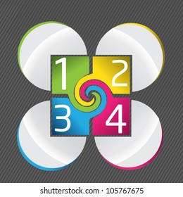 vector circle template your business