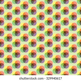 Vector circles. abstract seamless pattern background