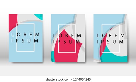 vector circles or dots overlay in brochure design for business or presentation, report . cover design template . book