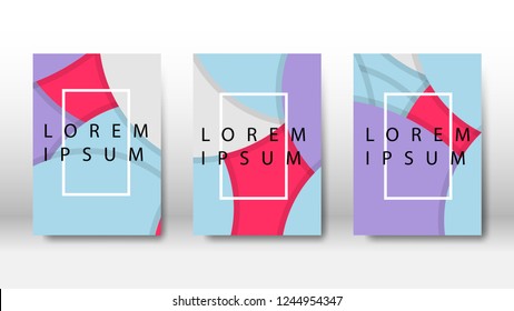 vector circles or dots overlay in brochure design for business or presentation, report . cover design template . book