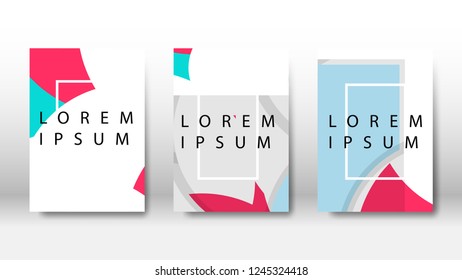 vector circles or dots overlay in brochure design for business or presentation, report . cover design template . book