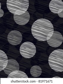 Vector circles seamless pattern