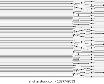 Vector circuit board background.