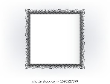 Vector circuit board and communication concept on white background for technology background