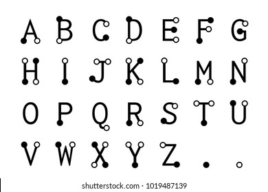 Vector circuit board with font pattern for background technology
