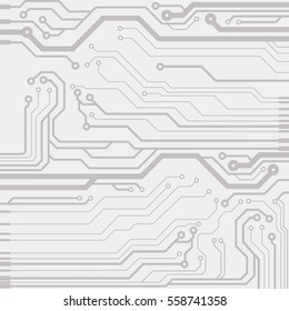 Vector circuit board illustration