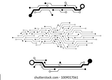 Vector circuit board pattern for background technology