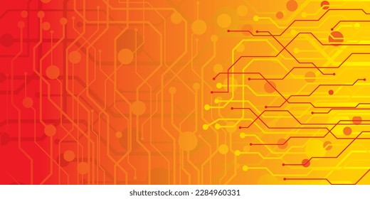 Vector circuit board pattern for background technology