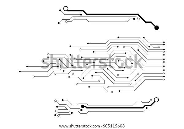 Vector
circuit board pattern for background
technology