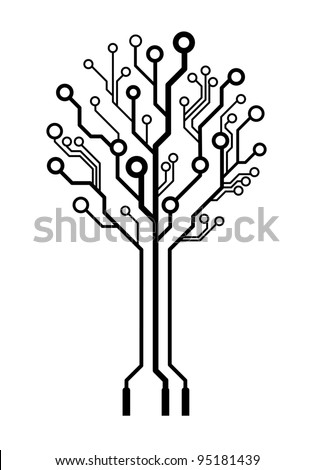 Vector circuit board tree