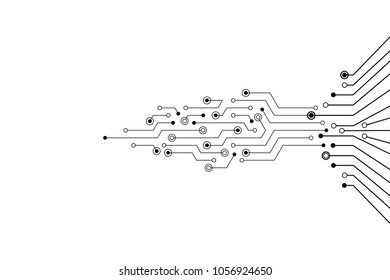 Vector circuit communication concept for technology background