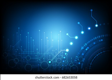 Vector circuit and communication concept for technology background