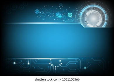 Vector circuit for communication technology background concept 