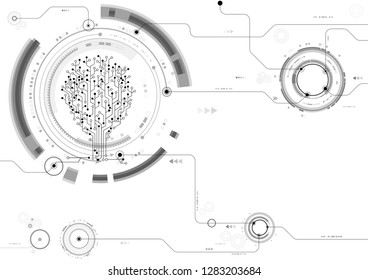 Vector circuit tree and communication concept for technology background