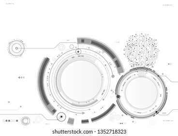 Vector circuit tree and communication concept for technology background
