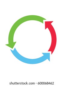 Vector Circular Arrow Graphic