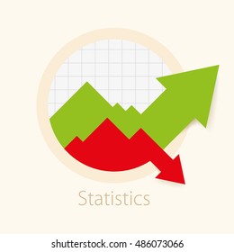 Vector circular design graphs. Illustrated charts for any statistics. Business graphic elements.