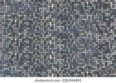 Vector circular dotted glittering abstract background or wallpaper.