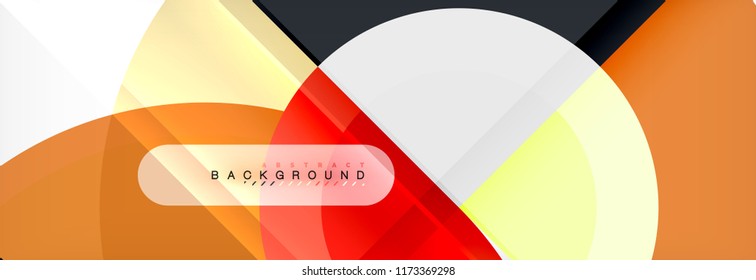 Fondo abstracto geométrico vectorial, diseño de plantilla