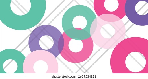 Vector circular geometric abstract background. Dynamic shapes composition with colorful circle. Abstract background modern futuristic graphic. Vector abstract background texture design, poster, banner
