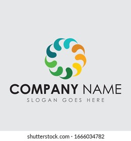 Vector Circular Logo Design high resolution vector 