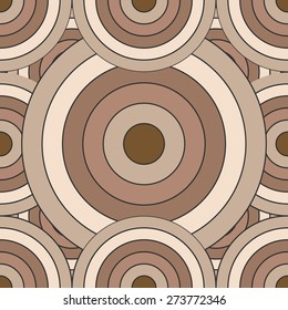 vector circular seamless pattern