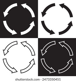 Vector circulation hole pictogram. Circulation seal stamp, done with icon and rounded square. Rounded square stamp seal contain circulation carving inside. Vector  illustration circulation images.