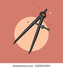 Diseño de la herramienta de circunferencia del vector 