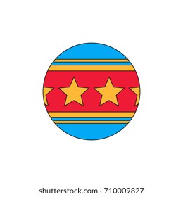 vector circus Ball