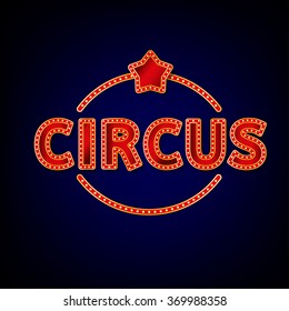 Vector Circus Banner