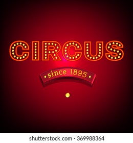 Vector Circus Banner