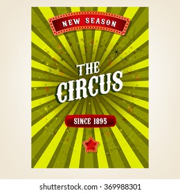 Vector Circus Poster
