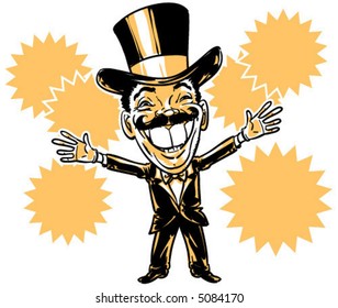 vector Circus Ringleader illustration