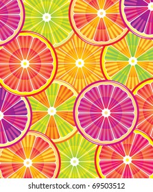 vector citrus background