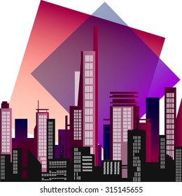 vector city
