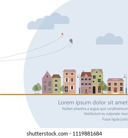 Vector city constructor. Isolated on the background.Urban area. Make your perfect map.