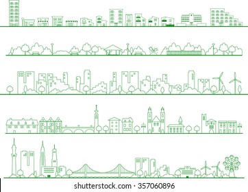 Vector city illustration