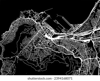 Mapa la ciudad vectorial