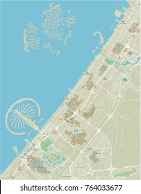 480 Dubai street map Images, Stock Photos & Vectors | Shutterstock