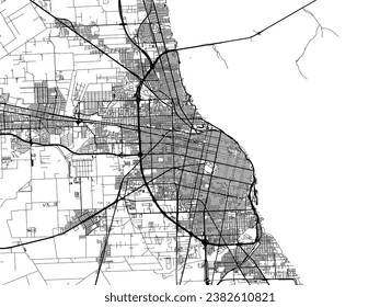 Mapa vectorial la ciudad