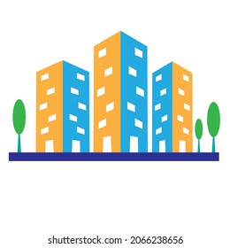 Vector city minimalist illustration or image